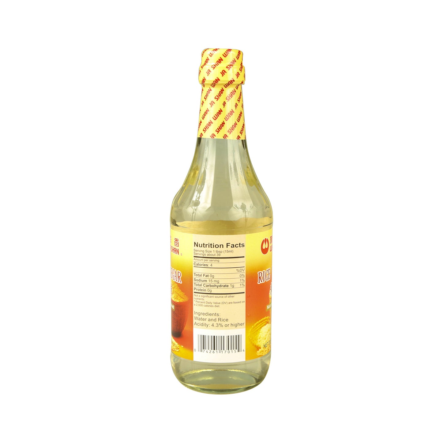 Wan Ja Shan Rice Vinegar 10 Oz