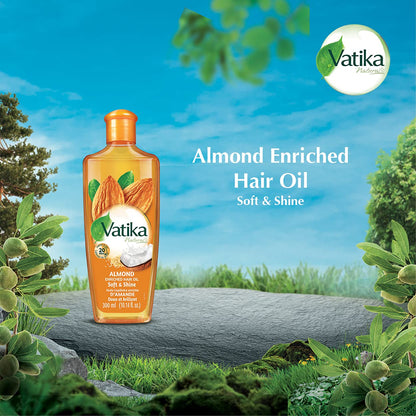 Vatika Naturals Almond Almond Enriched Hair Oil 300 ml