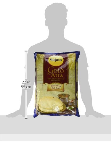 Sujata Gold Atta 20 lbs - Whole Wheat Atta
