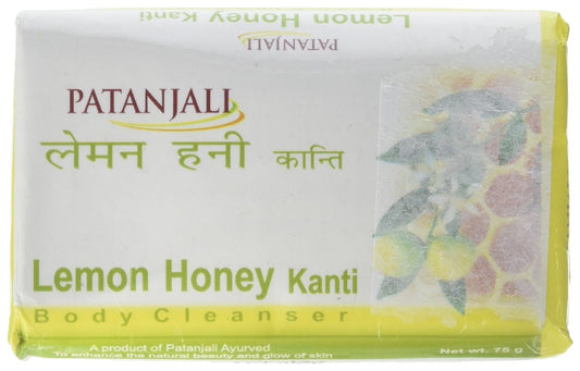 Patanjali Body Cleanser Soap- Lemon & Honey 75 gms