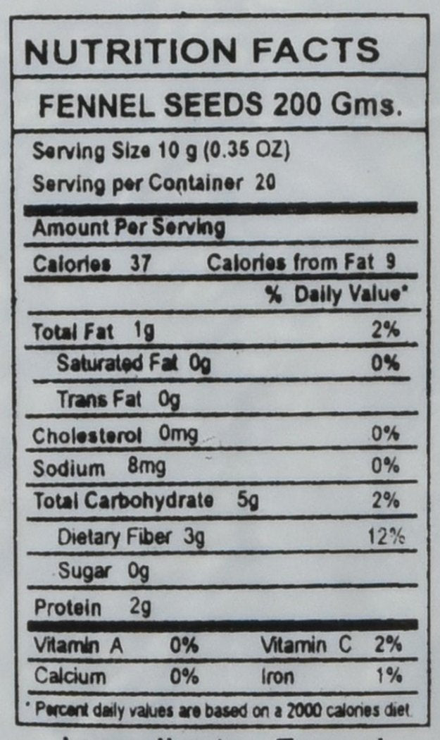 Great Bazaar Swad Fennel Seeds, 7 Ounce