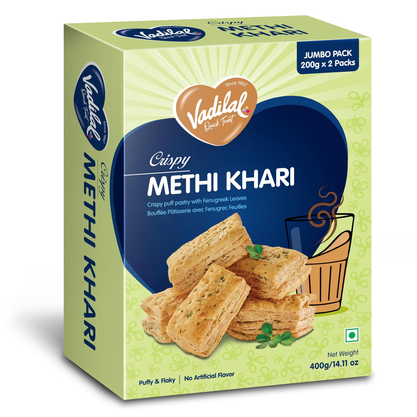 Vadilal Premium Methi Khari 200 gm x 2