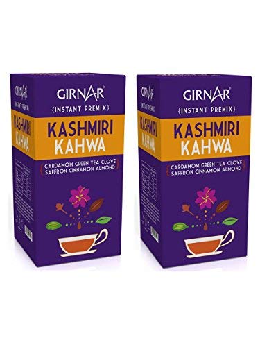 Girnar Instant Premix Kashmiri Kahwa With 5 Sachets - Pack Of 2