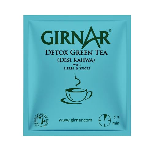 Girnar Detox Green Tea - Desi Kahwa (36 Tea Bags)
