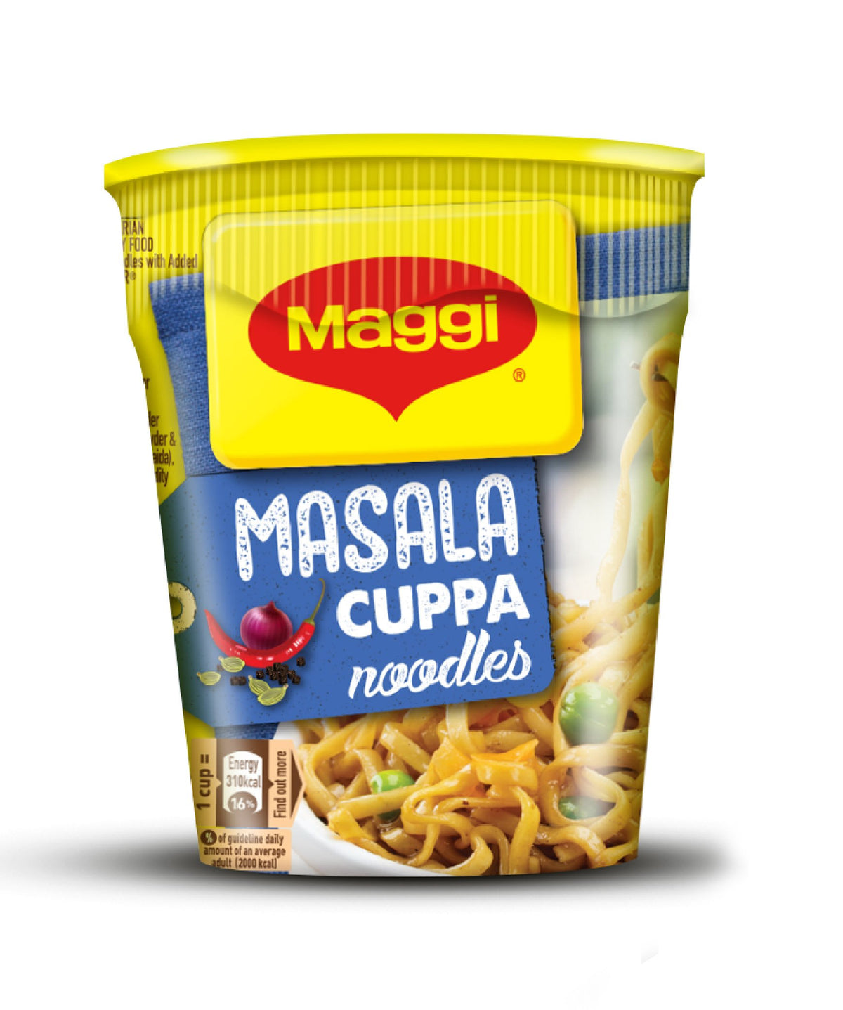 Maggi Cuppa Mania Insta - Noodles Masala Yo! 70gms(5pk)