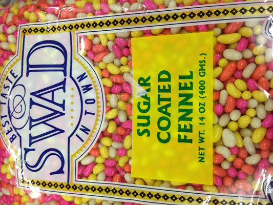 Swad Sugar Coated Fennel 14 Oz