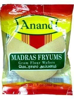 Anand- Madras Fryums 200 gms