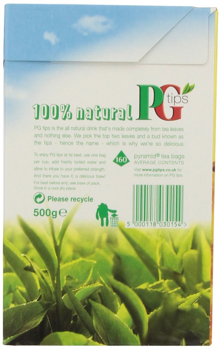 PG Tips Original 160 pyramid teabags