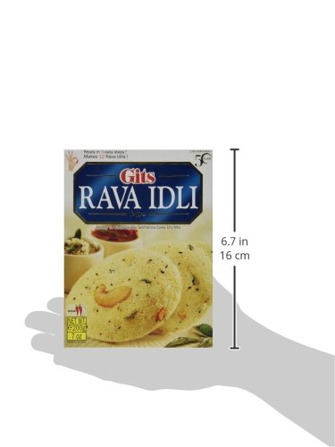 Gits Rava Idly Mix - 7 Oz(200 Gm)(pack of 3)