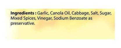 National Garlic Pickle 310 gms - Pickles & Paste