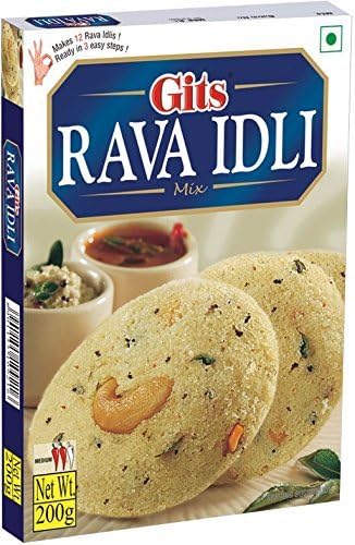 Gits Rava Idly Mix - 7 Oz(200 Gm)(pack of 4)