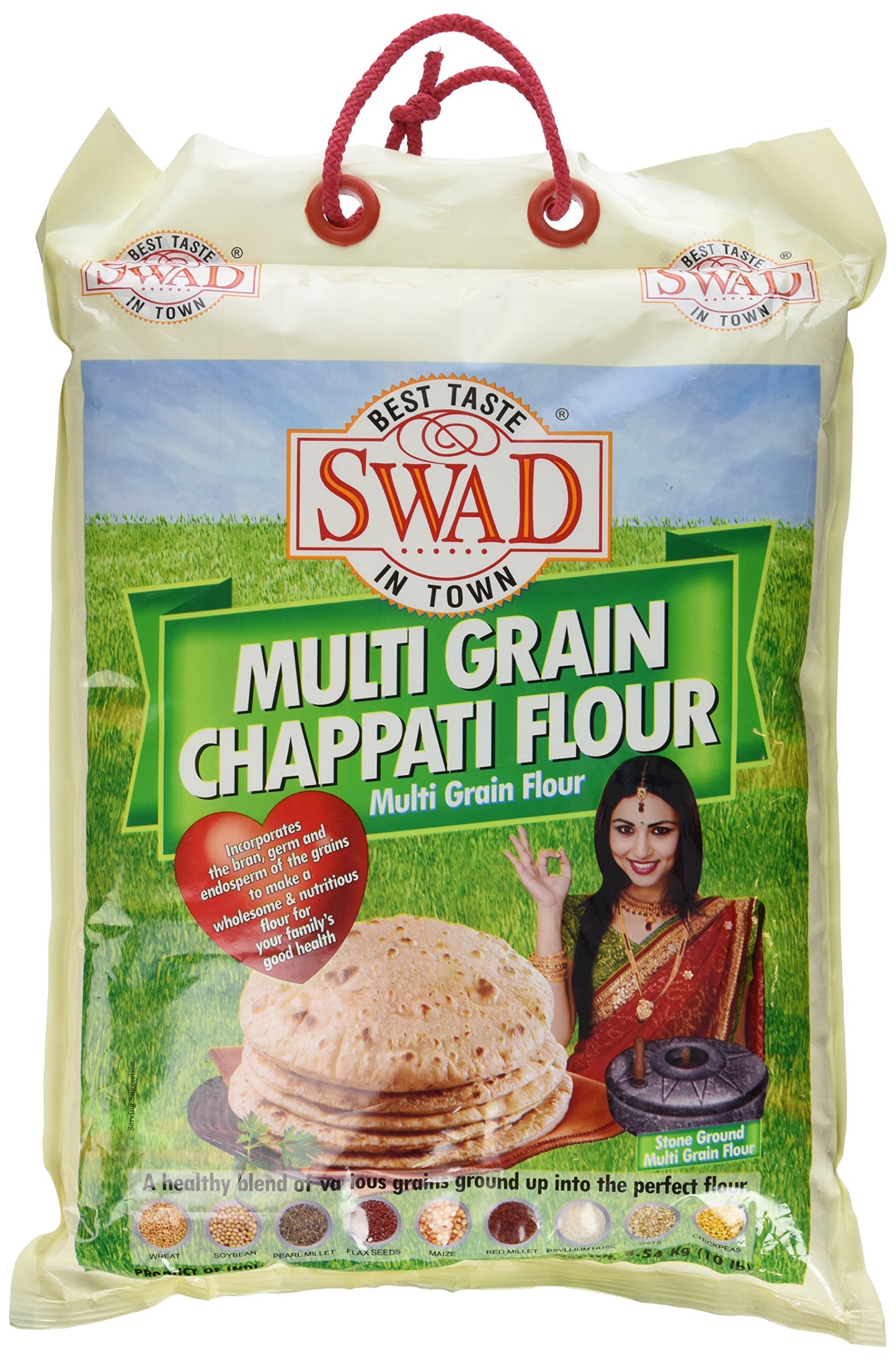 Swad Multigrain Chapati Flour 10 lbs - Basmati Rice