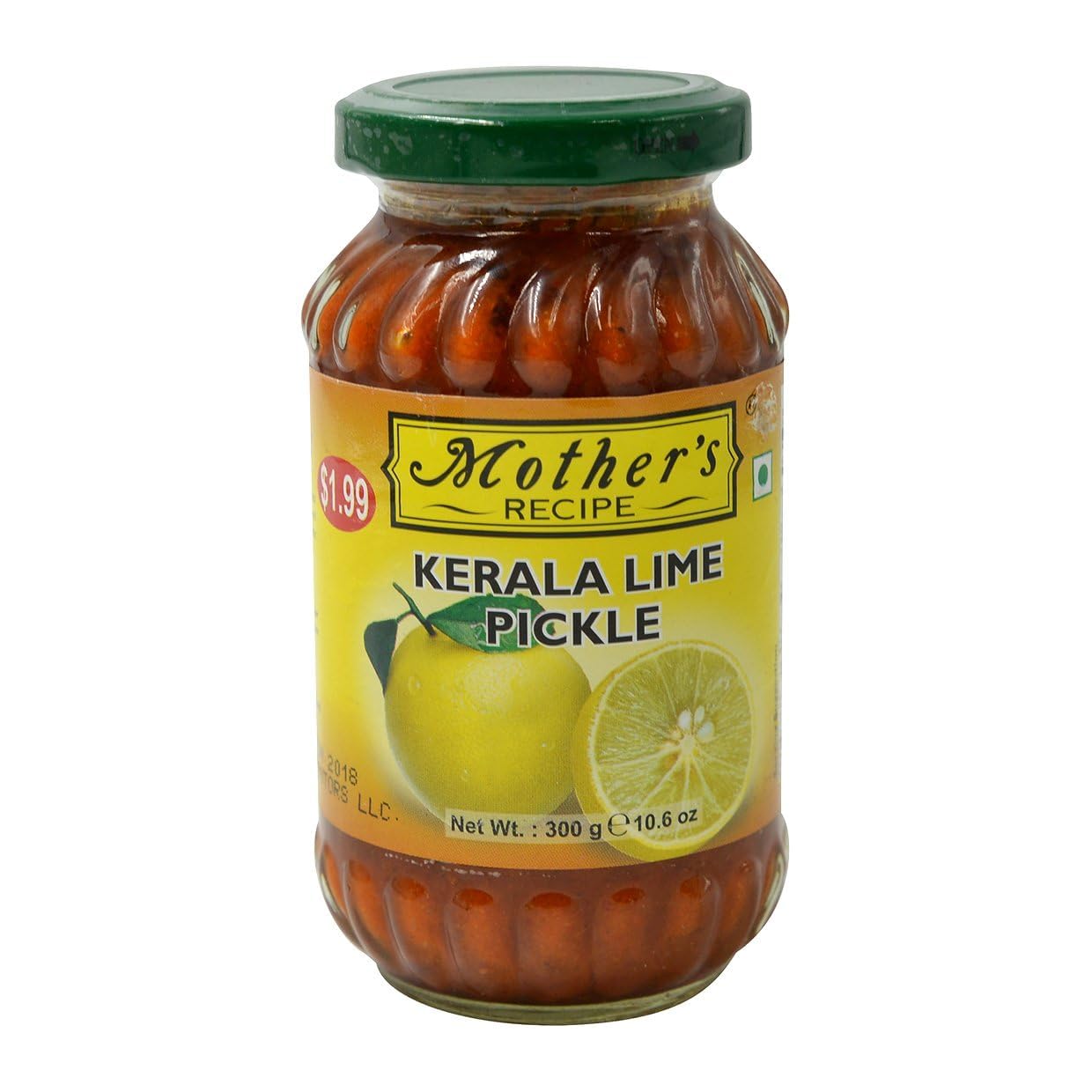 Mother's Recipe Kerala Lime Pickle 300 gms