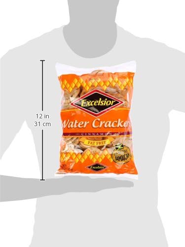 Jamaica's Favorite Water Crackers, Cinnamon, Fat Free,11.85 oz, Packaging may vary (Pack of 3)