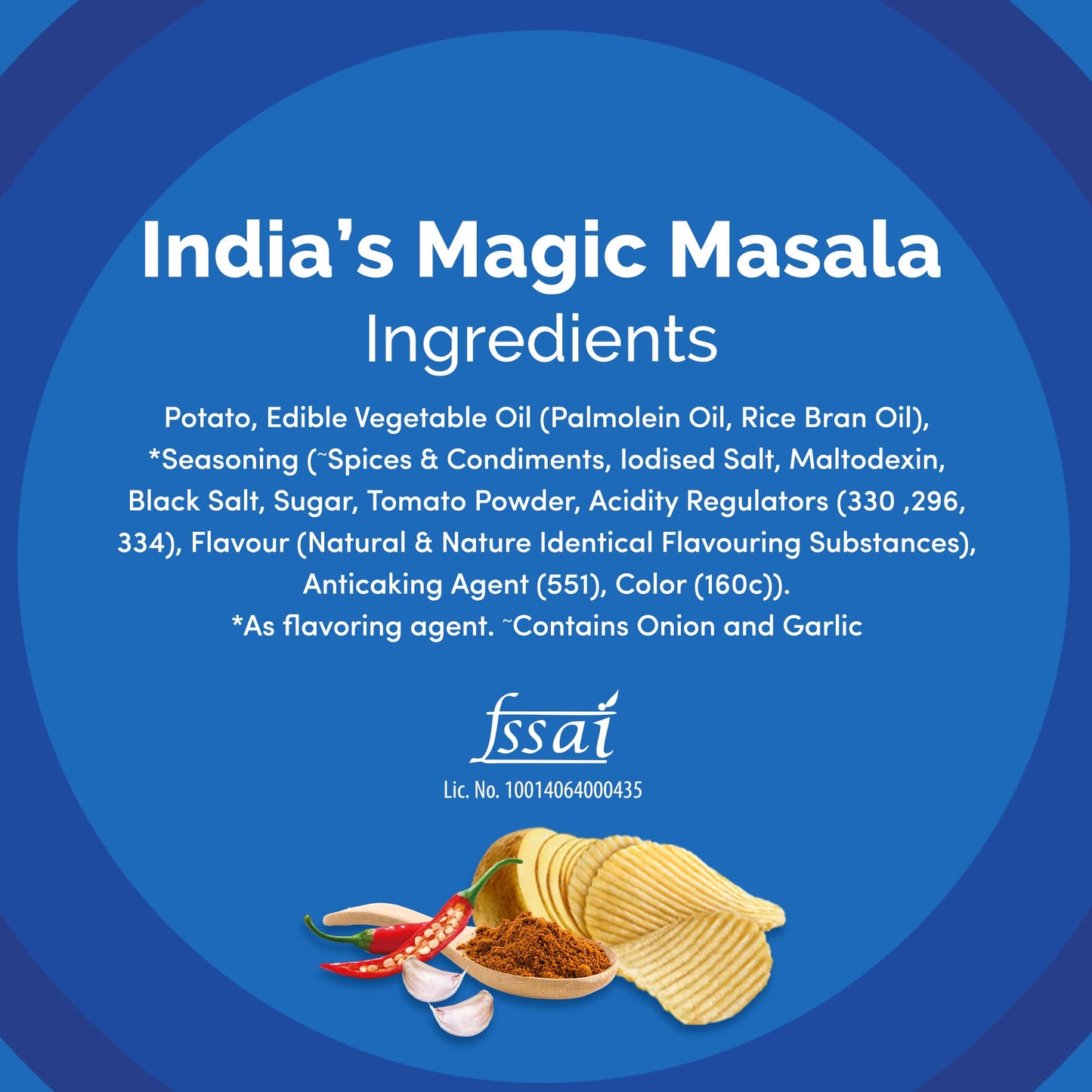 Lay's Chips-india's Magic Masala 52 gms - Indian Snack