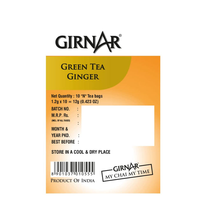 Girnar Green Tea Ginger (12G)