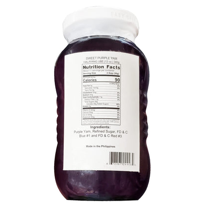 Masagana Ube Sweet Purple Yam Spread (2 Pack, Total of 24oz)