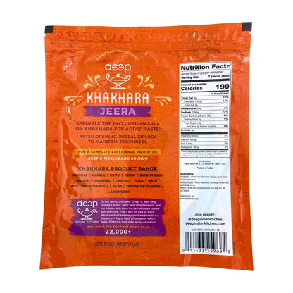 Deep Khakhra-jeera 200 gms