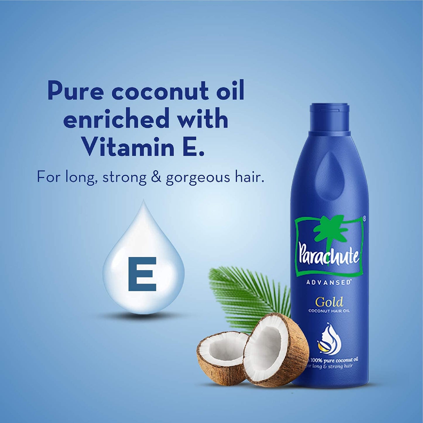 Parachute Coconut Oil 6 fl.oz. (177ml) - 100% Pure, Unrefined, Expeller Pressed