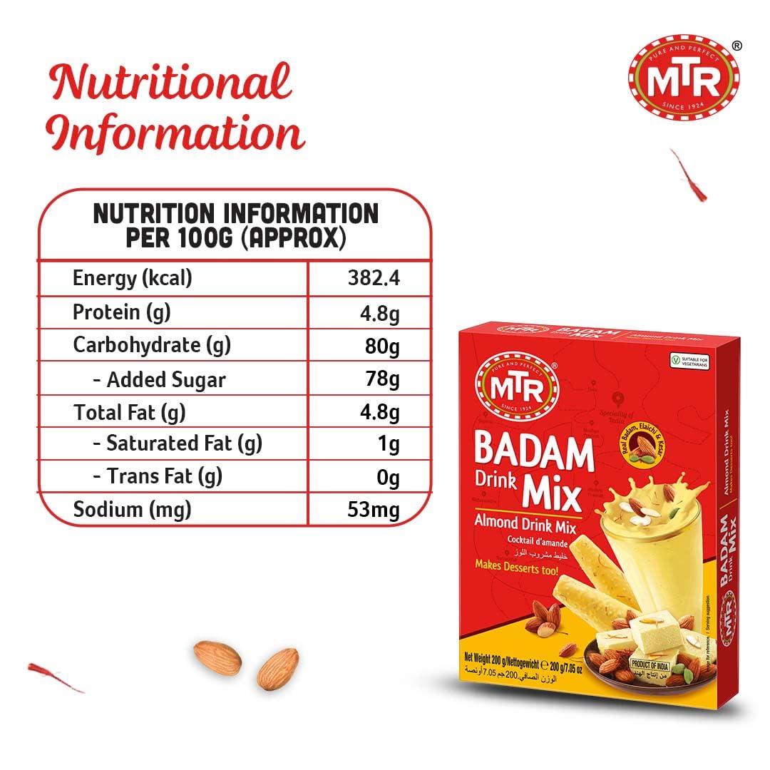 MTR Badam Drink Mix 200 gm