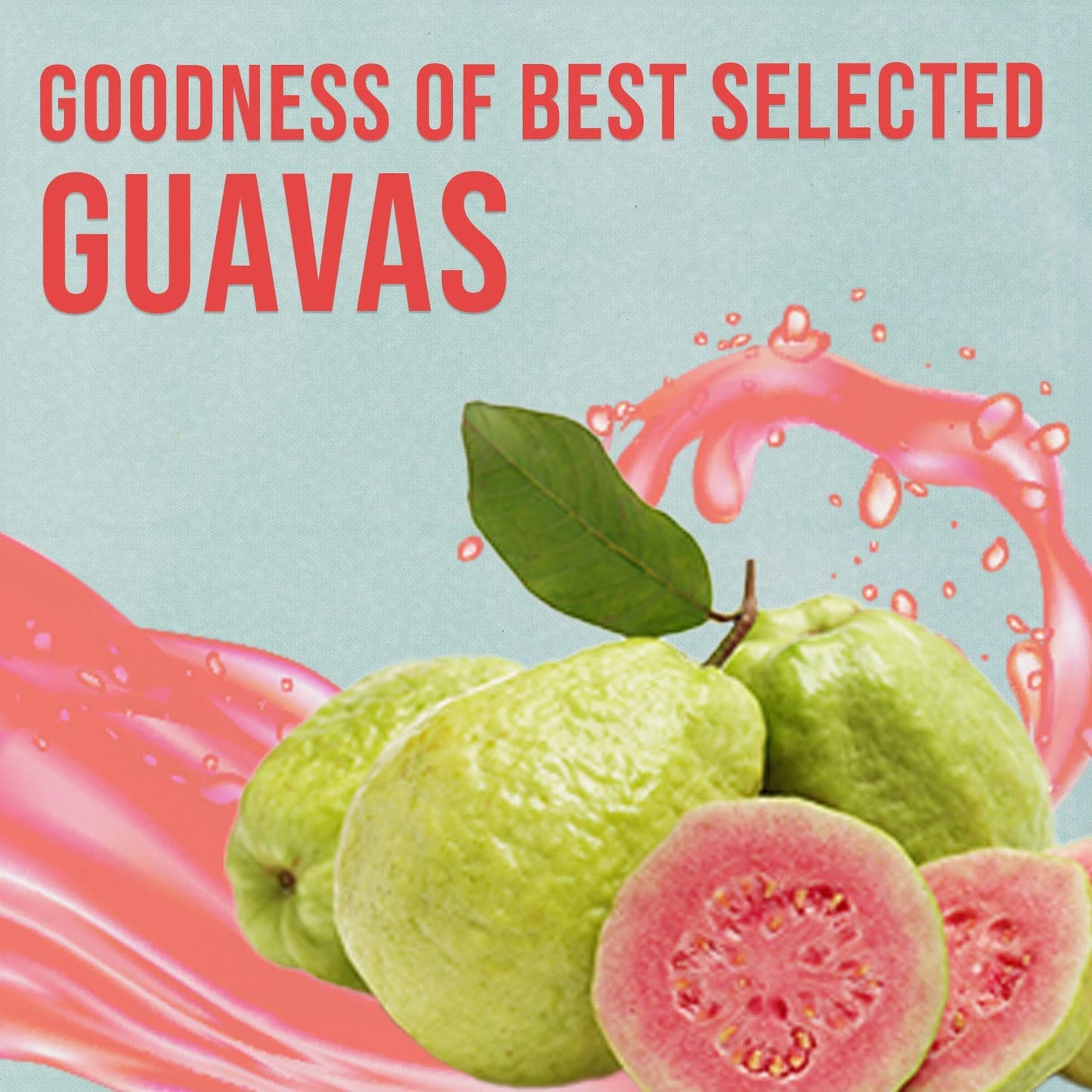 Real Fruit Juice, Guava, 1L (Pack of 2)
