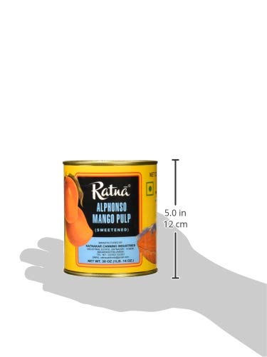 Swad Ratna Alphonso Mango Pulp, Yellow