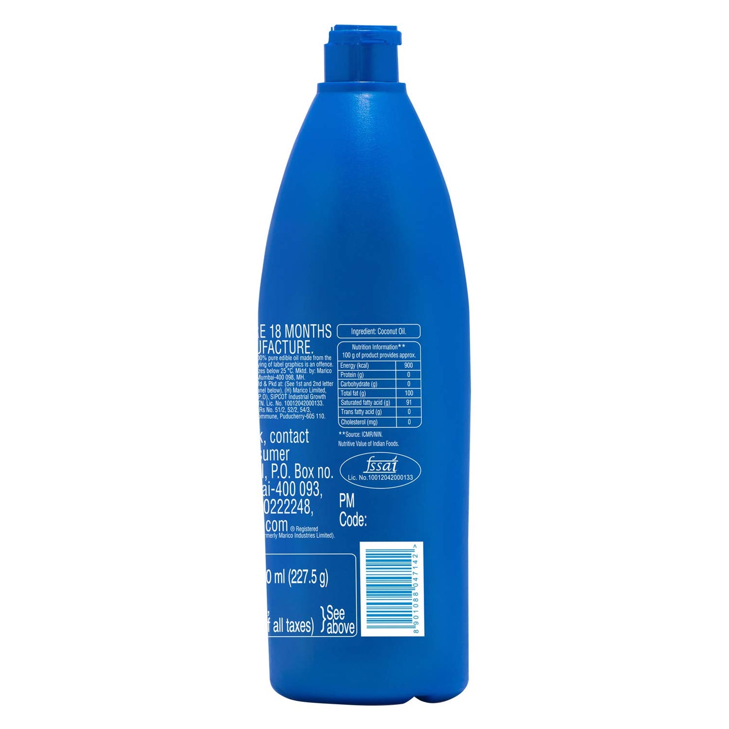 Parachute Coconut Hair Oil 250ml Bottle