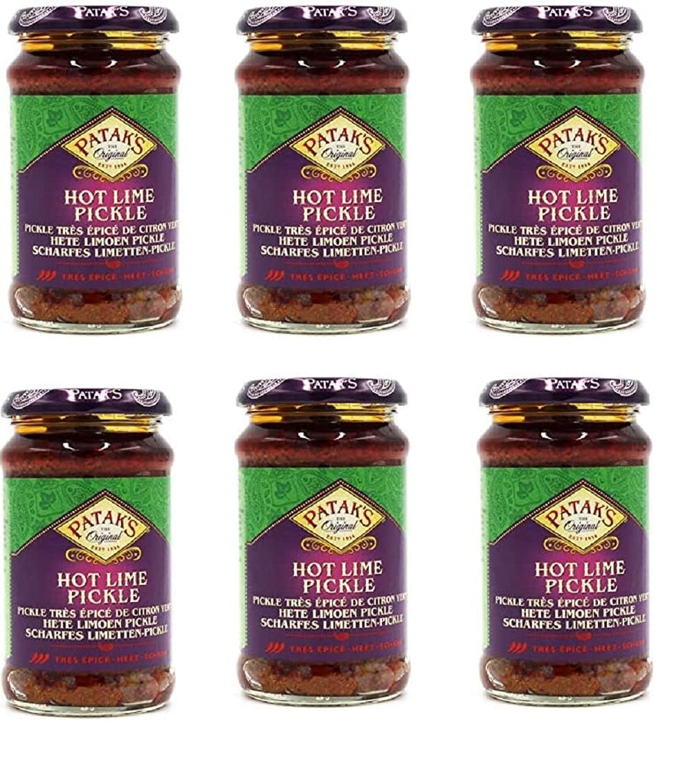 Patak's Hot Lime Pickle (283g) - Pack of 6