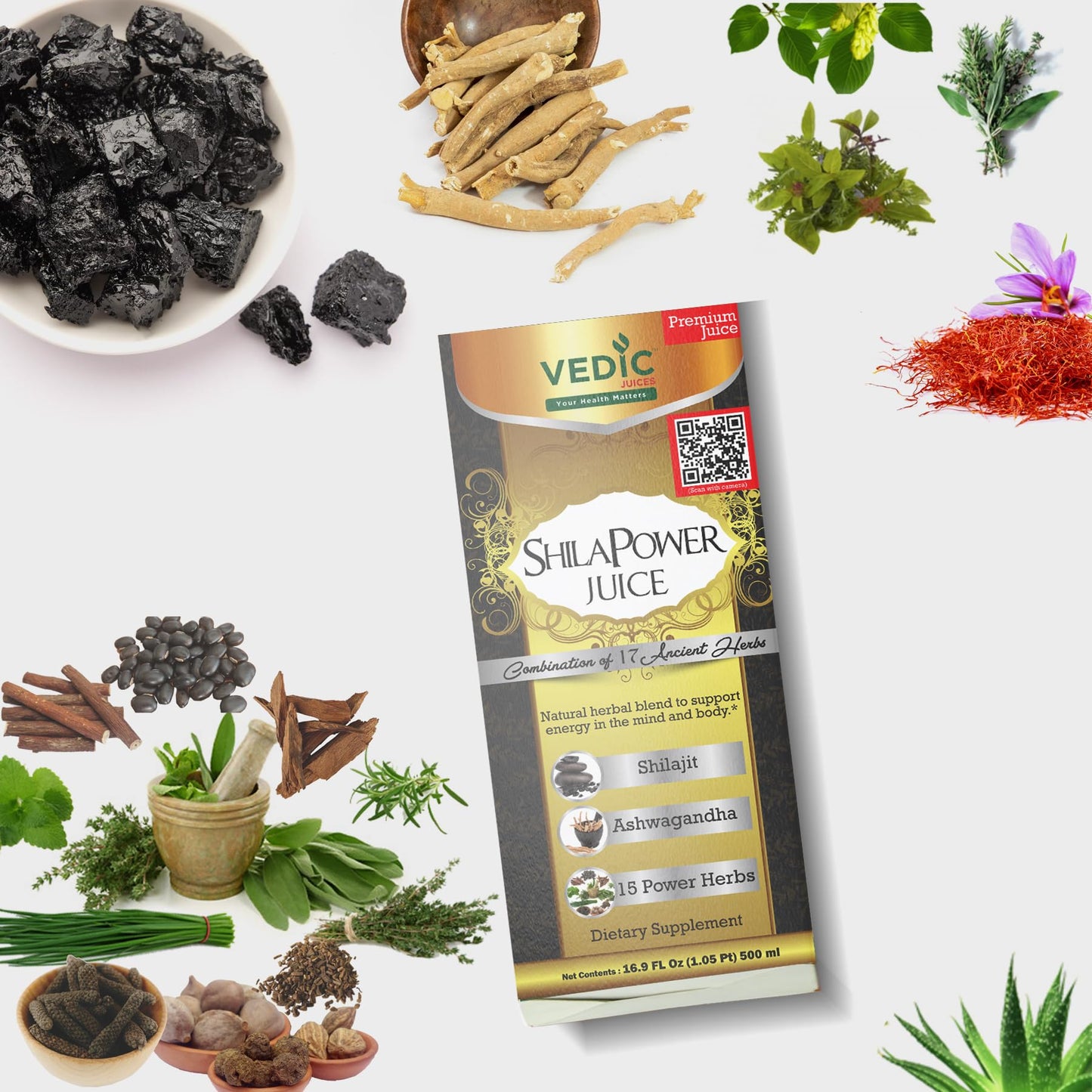 Vedic ShilaPower Juice 500ml - Pain Balm