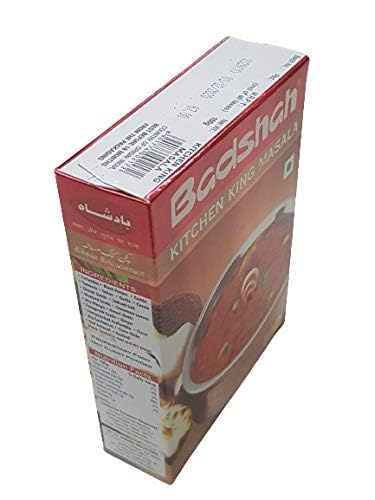 Badshah Masala Kitchen King Masala Powder 100 Grams Each (Pack of 12)