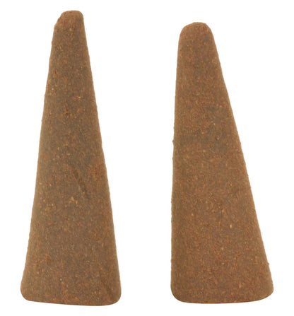 Zed Black Mix Dhoop Cones (Rose, Mogra, Sandal, Lavender). - Hindu Puja Items