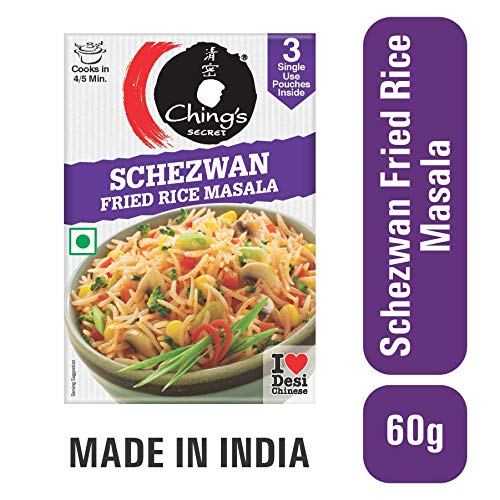 Ching's Secret Schezwan Fried Rice Masala Pouch, 60 g