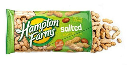 Hampton Farms Salted Roasted Peanuts- 1 lb