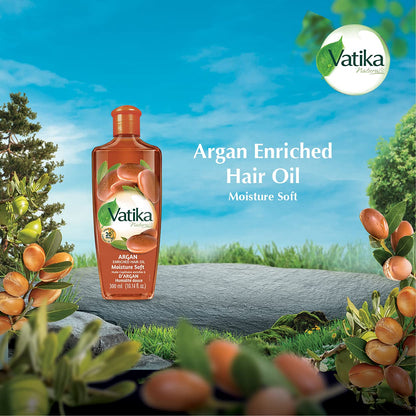 Vatika naturals Argan Enriched Hair oil 300 ml