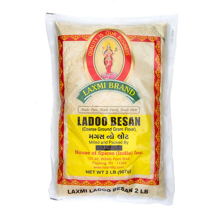 Laxmi Freshly Milled Ladoo Besan Flour (Gluten-Free) - 2lb