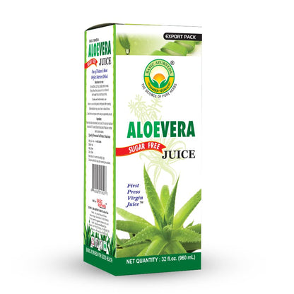 Basic Ayurveda Aloe Vera Juice Sugar Free 960 ml