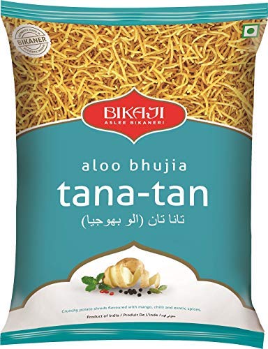 Aloo Bhujia Tana-Tan Potato Flakes Indian Namkeen Snack 400 g