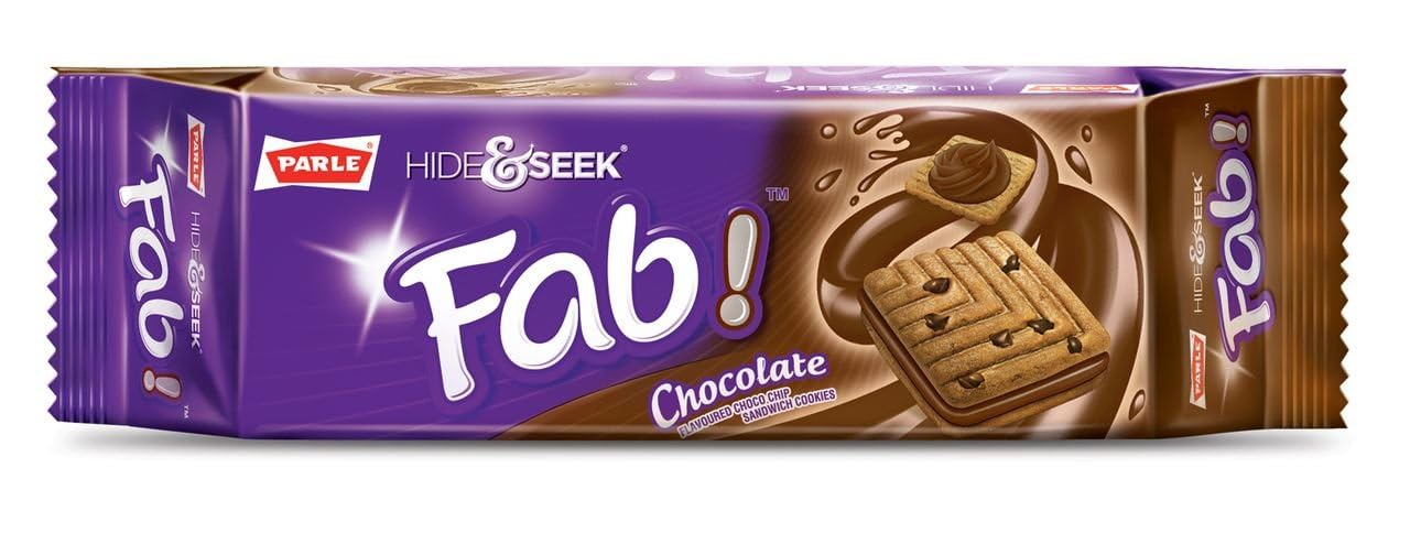 Parle, Fab! Cookies, Chocolate Pack, 3.94 oz. Each (Pack of 12)