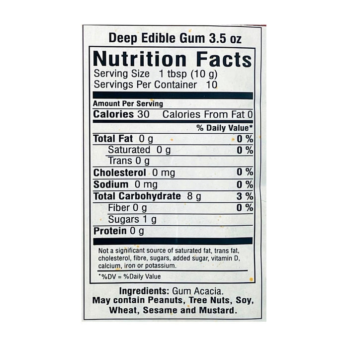 Deep Edible Gum - 3.5 oz
