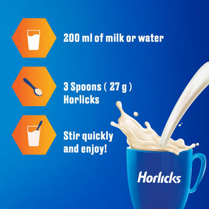 Horlicks Original Classic Malt Plain, 500 Gram