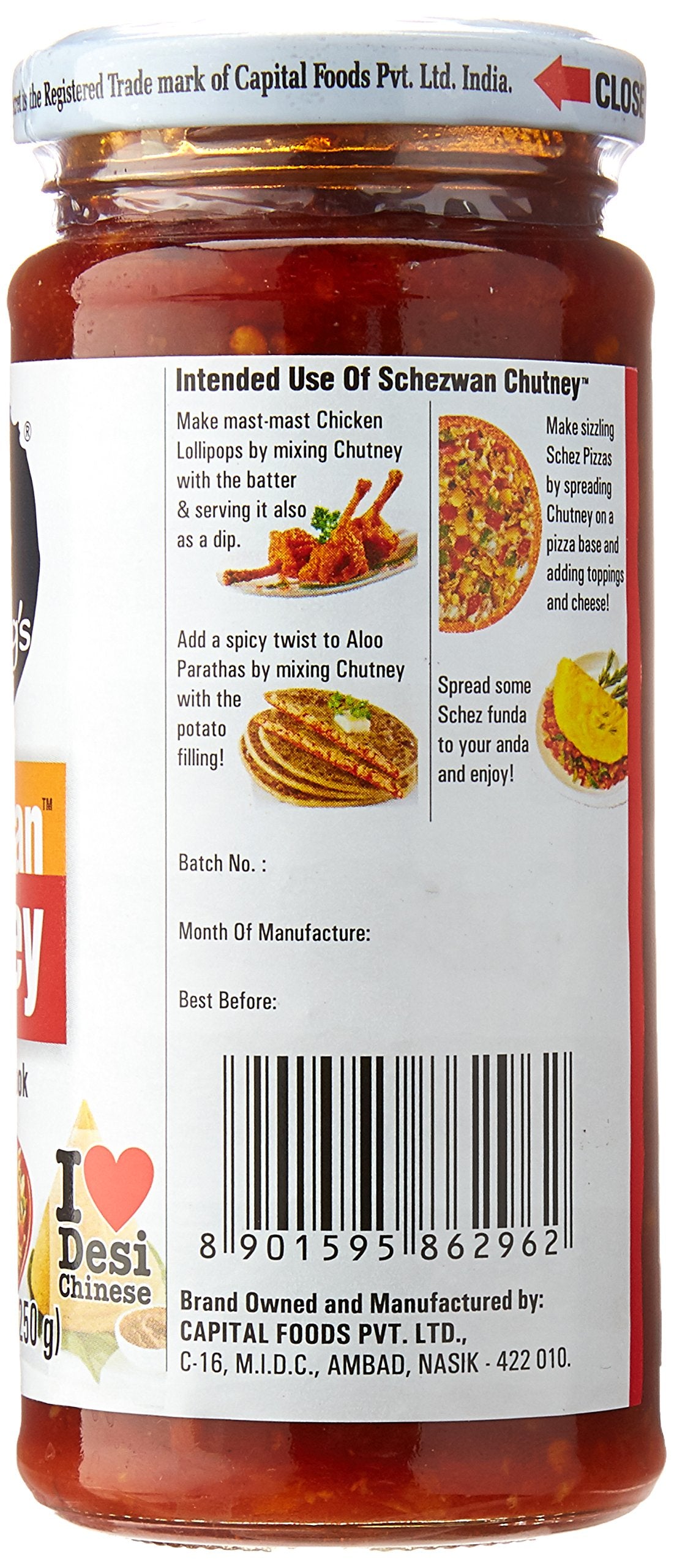 Ching's Secret, Schezwan Chutney, 250 Grams(gm)