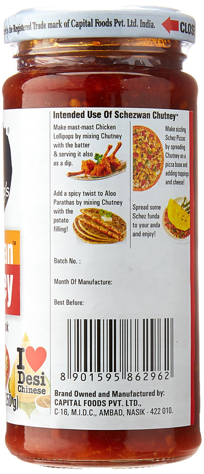 Ching's Secret, Schezwan Chutney, 250 Grams(gm)