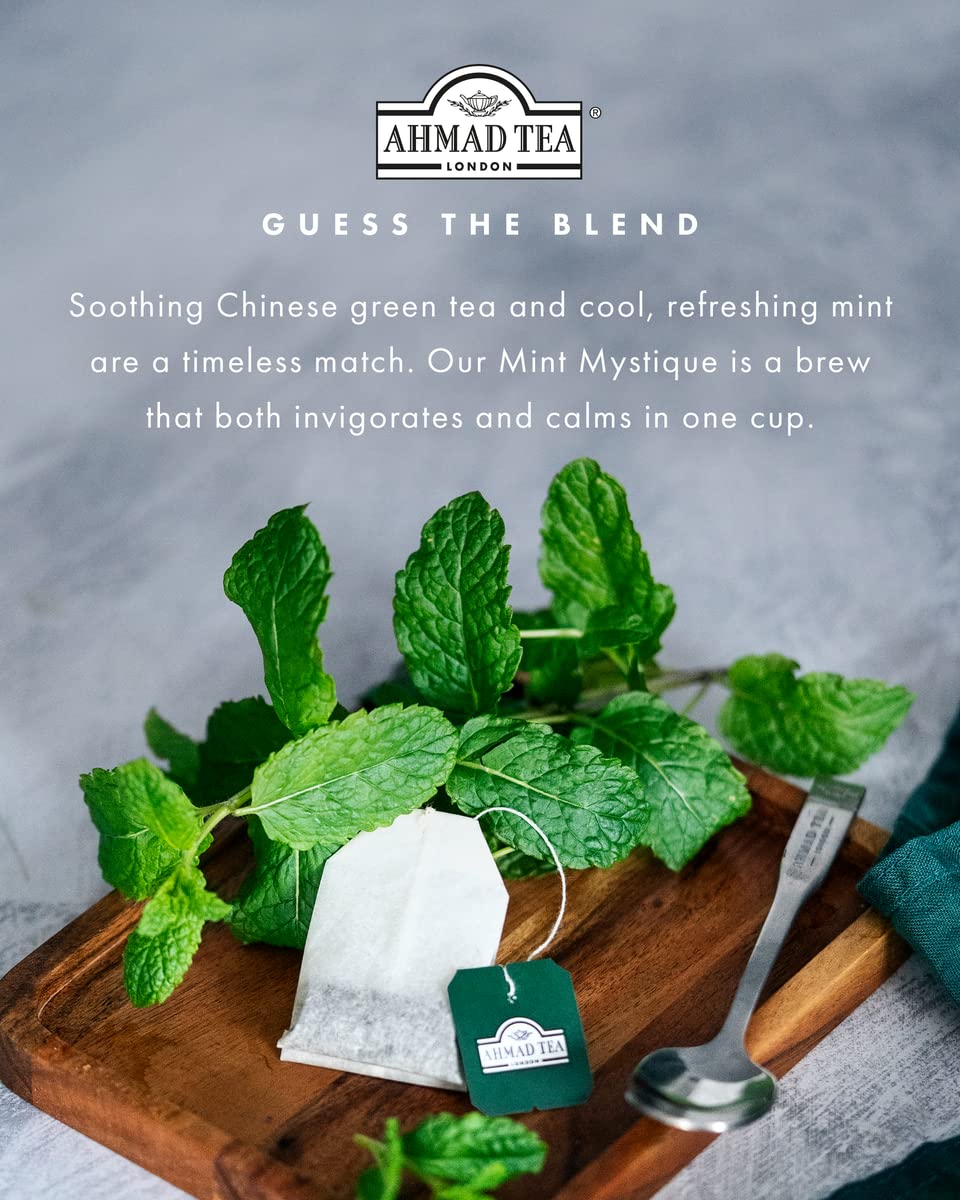 Ahmad Tea - Mint Mystique Flavoured Green Tea 20 Bags - 40g