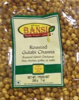 Bansi Roasted Peas 7 Oz (Gulabi Chana)