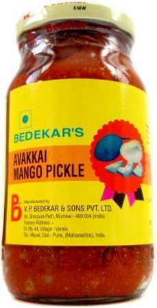 Bedekar Avakkai Mango Pickle 400 gms