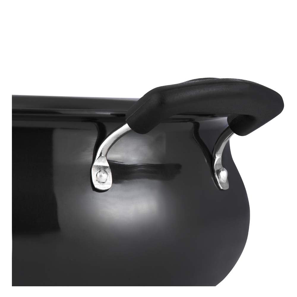 Vinod Black Pearl Handi With Lid - Food / Masala / Dal