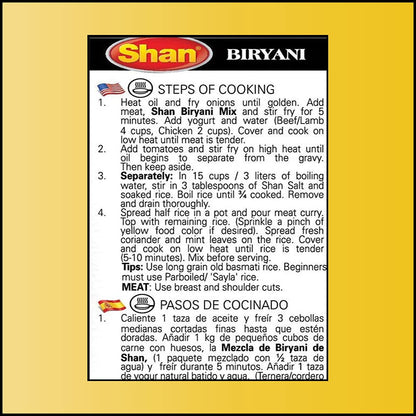Shan Seasoning Mix -biryani 50 gms - Shan Masala