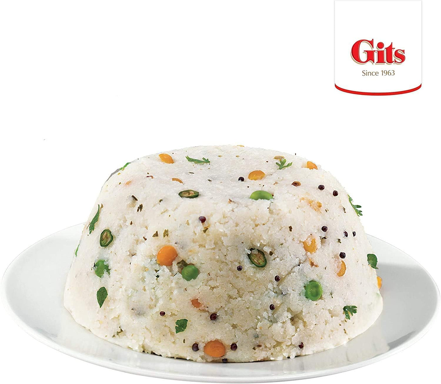Gits Instant Mix Box - 600gm (Pack of 3 x 200gm) | Ready to Cook Indian Breakfast/Lunch/Dinner/Snack Meal | No Artificial Colors, Flavors, Preservatives, 100% Vegetarian, Easy Recipe (Upma)