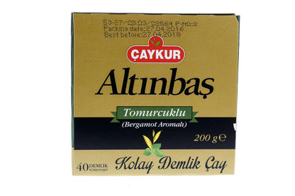 Caykur Altinbas Black Tea Series (Early Grey 40 Teapot Bag)