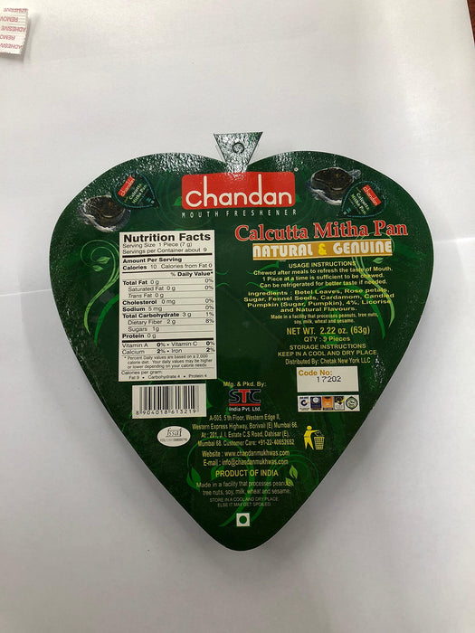 Chandan Calcutta Mitha Pan